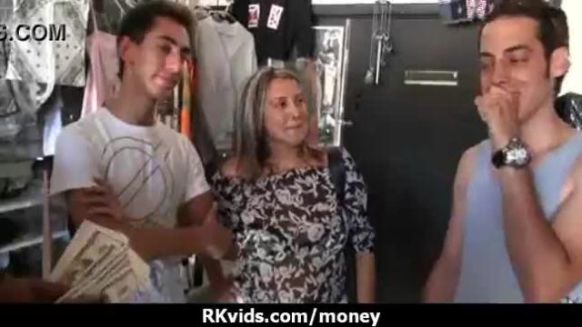 Hooker gets payed and tape to intercourse 10